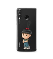 Agnes Tasarımlı Süper Şeffaf Silikon Telefon Kılıfı Huawei P30 Lite 