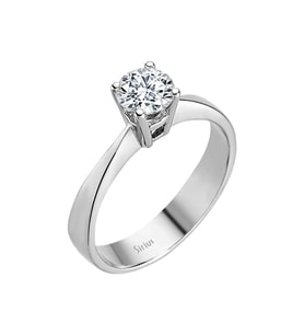 Sirius G Renk 0,56 Karat Pırlanta Tektaş Yüzük 0717R0064