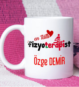 Mesajlı Fizyoterapist Kupa Bardak