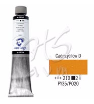 Van Gogh Yağlı Boya 200ml Seri:2 No:210 Cadmium Yellow D