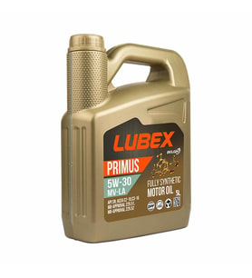Lubex Primus MV-LA 5W-30 5 Lt Tam Sentetik Motor Yağı