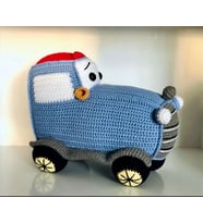 Amigurumi Oyun Arkadaşı Sevimli Araba
