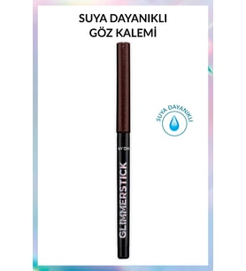 Avon Glimmersticks Pırıltılı Asansörlü Suya Dayanıklı Göz Kalemi Black Bijoux (Karışık)