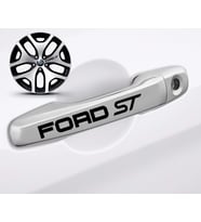 St Kapı Kolu Sport Sticker Yapıştırma 8 Adet