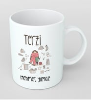 Kişiye Özel Terzi Kupa Bardak