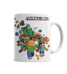 Minecraft Kupa  Bardak Porselen