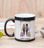 Best Friends İki İsimli Sihirli Kupa Bardak