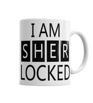 İ Am Sherlocked Sherlock Holmes Kupa Bardak Porselen