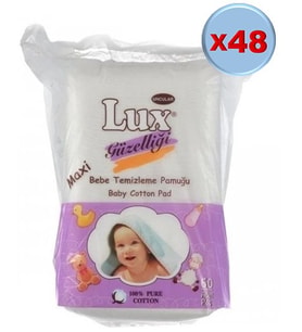 Lüx Bebek Temizleme Pamuğu 2880 Adet (48Pk*60)