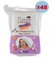 Lüx Bebek Temizleme Pamuğu 2880 Adet (48Pk*60)