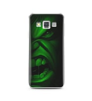 Hulk Tasarım Süper Şeffaf Silikon Telefon Kılıfı Samsung A3 (2015)