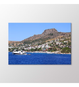 Arty Tablo Bodrum Evleri Tablo (Karışık)