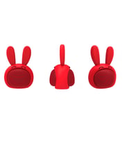 iCutes Kırmızı Tavşan Mini Rabbit Kablosuz Bluetooth Hoparlör M815