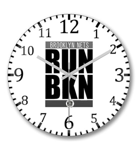 Run Bkn Duvar Saati Bombeli Gercek Cam