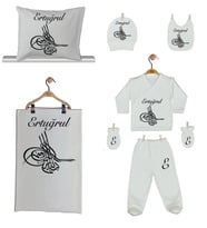 Pia Baby Gl 1953-06 İsme Özel Yastık Battaniye Zıbın Set