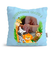BK Gift Kişiye Özel Çocuklar Mavi Yastık 62854
