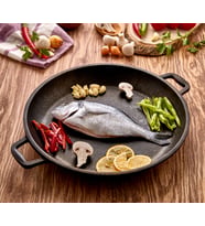 Iron Doküm Granit Izgara Tava 36 cm