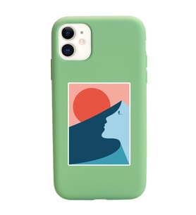 Yeşil Lansman Telefon Kılıfı Iphone 11