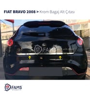 Fiat Bravo Krom Bagaj Alt Çıtası 2008 Üzeri P. Çelik