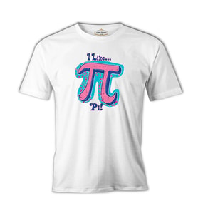 Matematik - Pi 21 Beyaz Erkek Tshirt