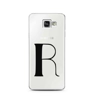 Samsung A3 (2016) Harf Tasarımlı Telefon Kılıfı R-Harfi 
