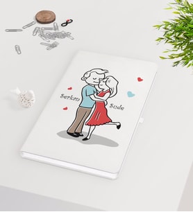 BK Gift Kişiye Özel Sevgililer Günü Beyaz Defter-113