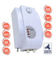 Aura Premium Elektrikli Banyo Şofbeni 105pr ( Montaj Dahil )