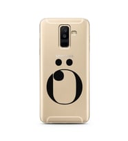 Samsung A6 Plus Harf Tasarımlı Telefon Kılıfı Ö-Harfi 