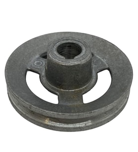 Motor Alüminyum Düz Kasnak / 80MM