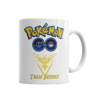Pokemon Go Team İnstinct Kupa Bardak Porselen