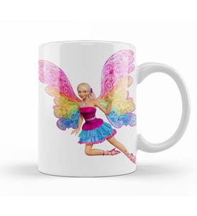 Barbie  Kupa   Bardak Porselen