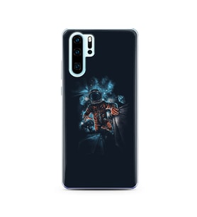 Uzay Boşluğu Tasarım Süper Şeffaf Silikon Telefon Kılıfı Huawei P30 Pro