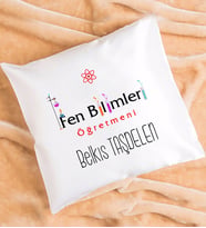 Fen Bilimleri Öğretmeni Yastık