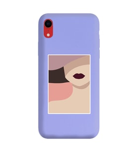 Lila Lansman Telefon Kılıfı Iphone XR