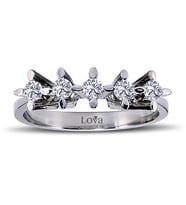 Lova G Renk 0,31 Karat Pırlanta Beştaş Yüzük - 1070069
