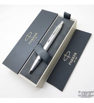 Parker Im Metal Silver CT Tükenmez Kalem  Parker Kalem  İsme Özel Kalem  Hediyelik Kalem