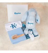 Hellobox Premium İsme Özel Erkek Bebek Hediyesi İsimli Zıbın - Peluş Doğum Hediyesi