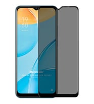 Microsonic Oppo A15s Privacy 5D Gizlilik Filtreli Cam Ekran Koruyucu Siyah