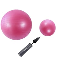 Leyaton 65 Cm Pembe + 25 Cm Pilates Topu 2'li Set