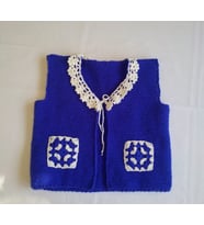 Bebek Yeleği Tunus İşi (Lacivert)