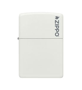 Zippo Çakmak White Beyaz Zippo Logo 214zl-000022