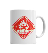 Pokemon  Extremely Flammable Kupa Bardak Porselen