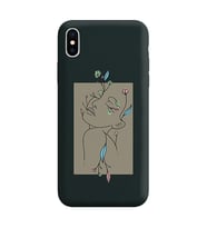 Siyah Lansman Telefon Kılıfı Iphone Xs Max