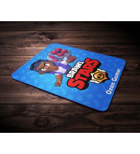 Kişiye Özel Brawl Stars Tasarımlı Brock Temalı Mouse Pad