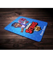 Kişiye Özel Brawl Stars Tasarımlı Brock Temalı Mouse Pad