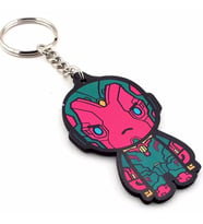 VISION AVENGERS MARVEL COMICS MDF AHŞAP ANAHTARLIK KC793