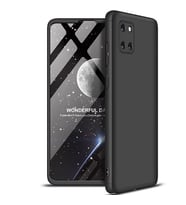 Galaxy A81 (Note 10 Lite) Kılıf Zore Ays Full Koruma Kılıf (Siyah)