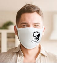Atatürk Tasarımlı Yıkanabilir Maske