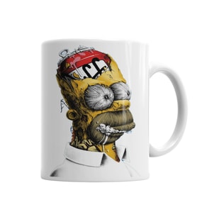Homer Simpson Kupa Bardak Porselen