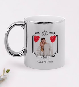 BK Gift Kişiye Özel İsimli Fotoğraflı Krom Kupa Bardak-31